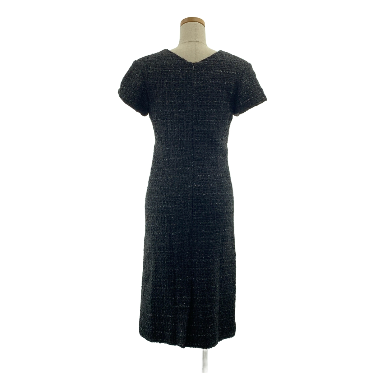 Agnes b. / アニエスベー Vネック フレンチスリーブ ワンピース