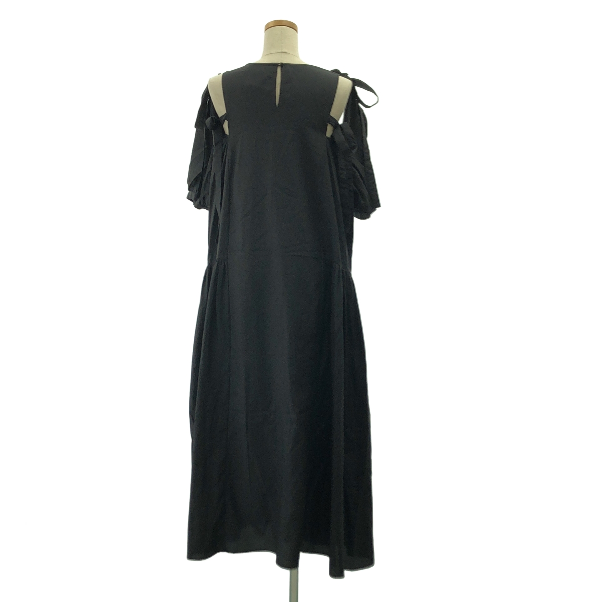 RENATA BRENHA / レナータブレナ カットアウトスリーブ ギャザー ボリューム ドレス ワンピース