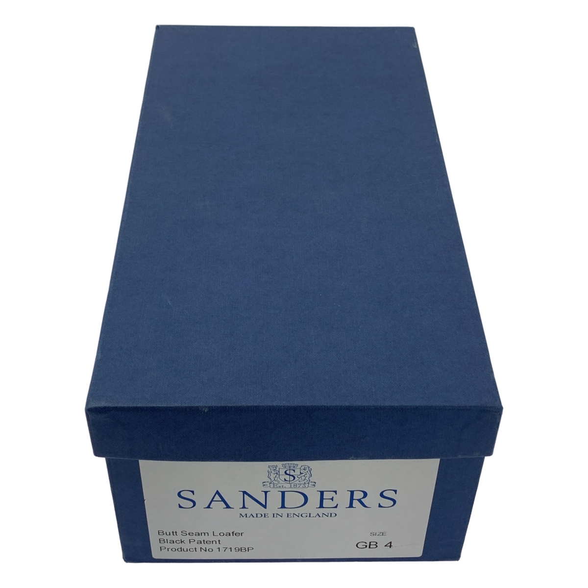 SANDERS / サンダース パテントレザー コイン ローファー