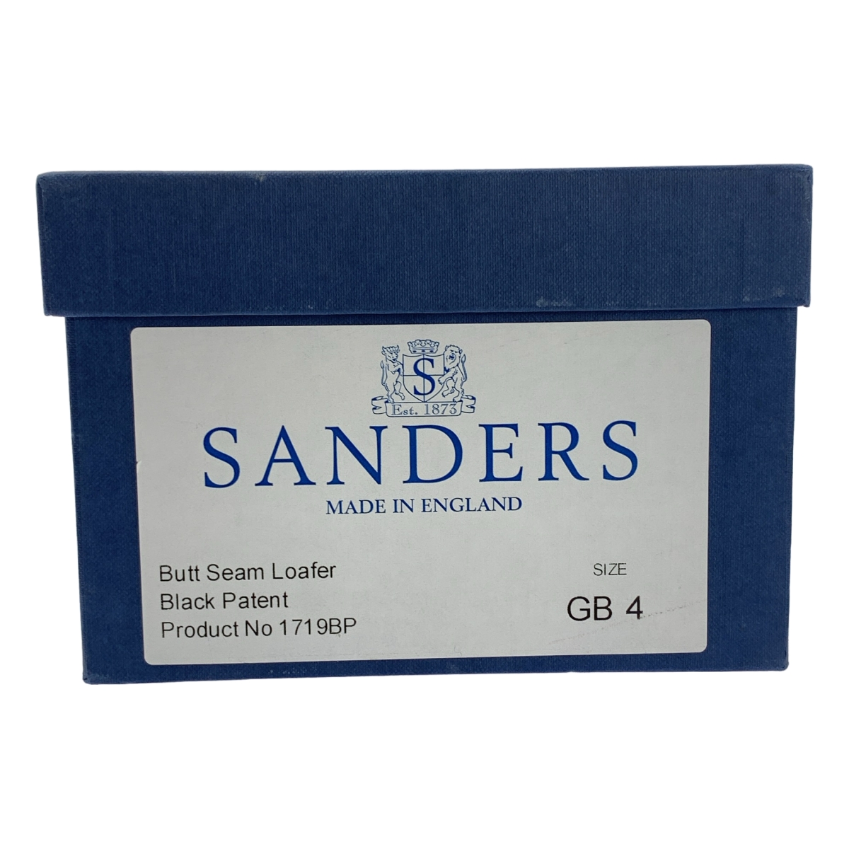 SANDERS / サンダース パテントレザー コイン ローファー