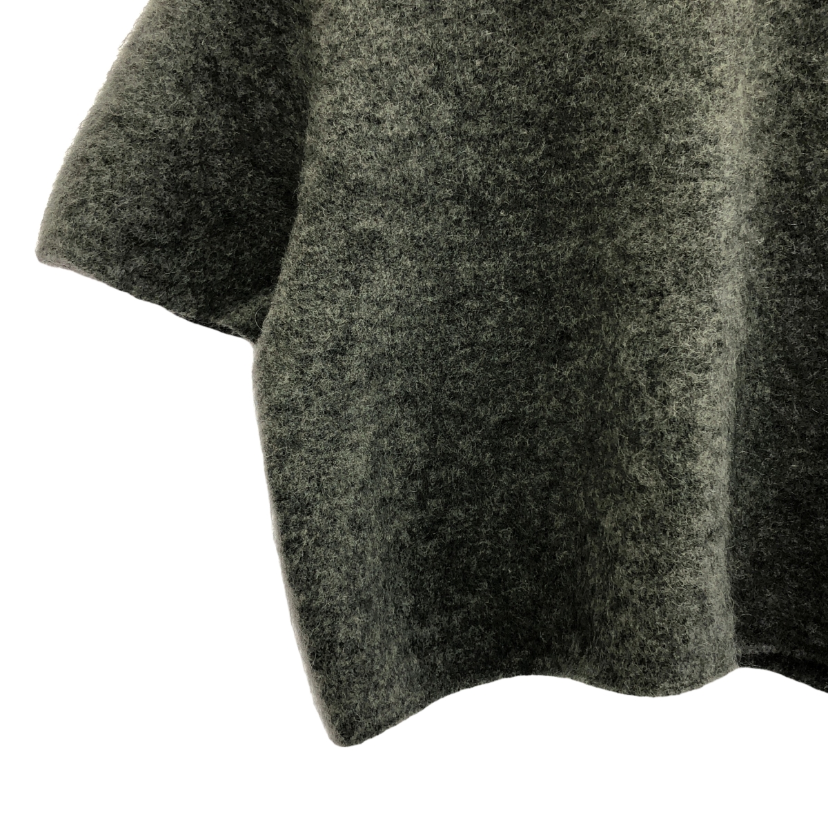 unfil / アンフィル stretch superkid mohair short-sleeve sweater / ストレッチスーパーキッドモヘアショートスリーブセーター