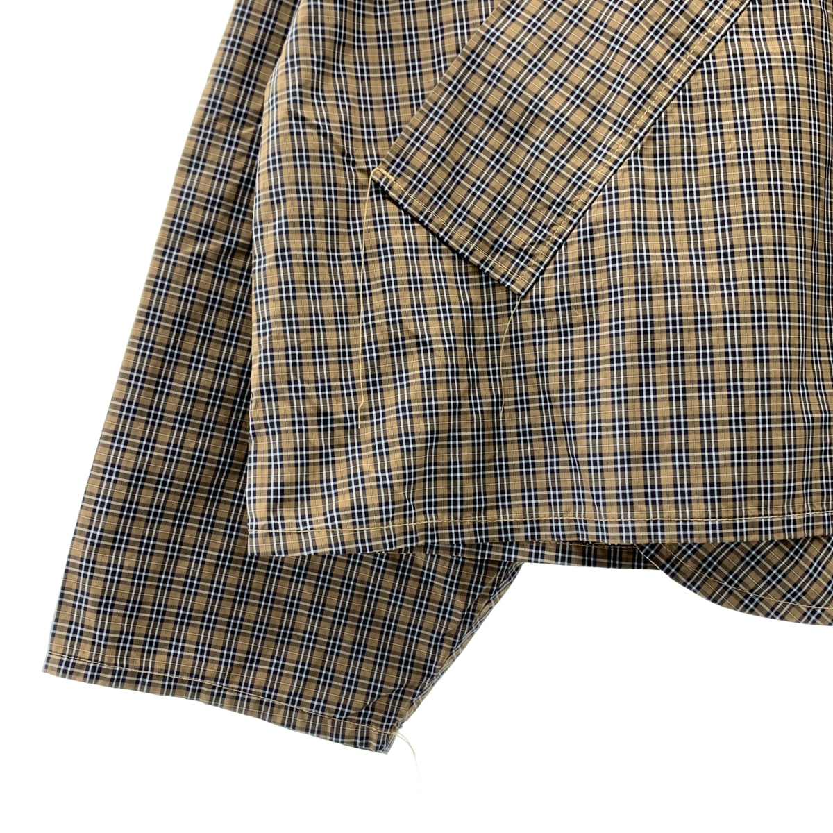 CAMIEL FORTGENS / カミエルフォートへンス チェック フーデッド シャツ