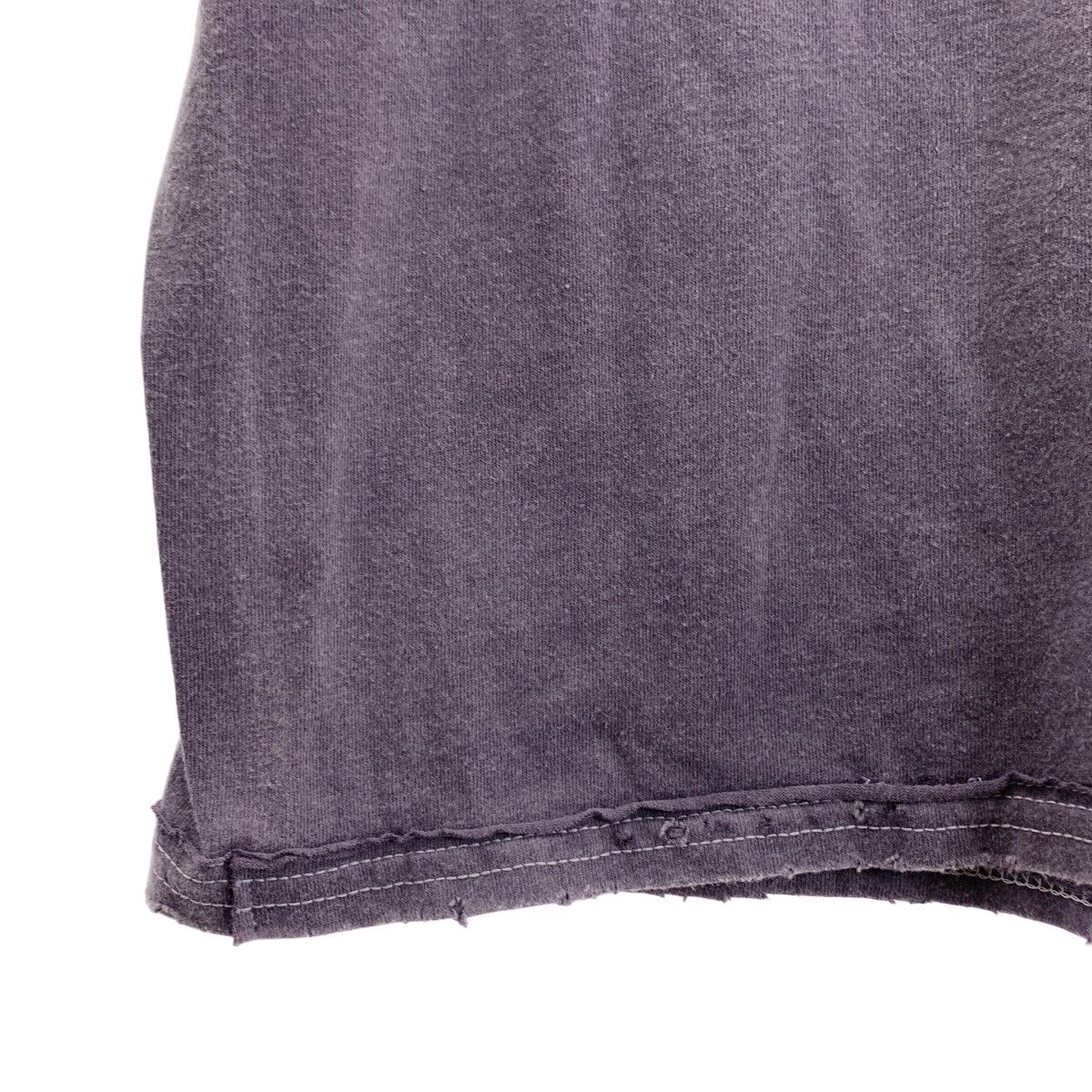 ANCELLM / アンセルム ダメージ加工 ロゴ Tシャツ カットソー