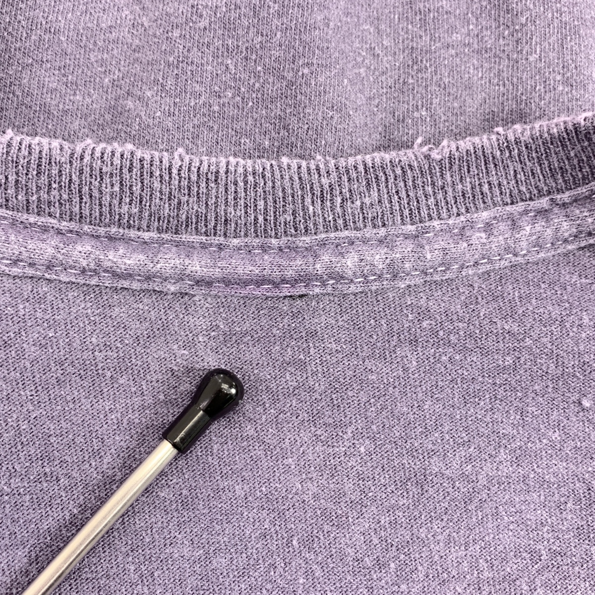 ANCELLM / アンセルム ダメージ加工 ロゴ Tシャツ カットソー