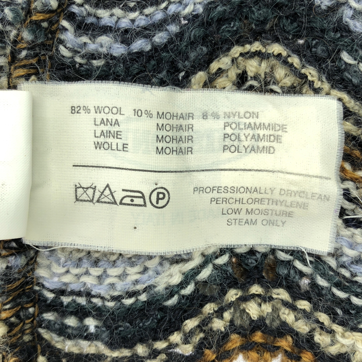 MISSONI / ミッソーニ ウール モヘヤ タートルネック ニット