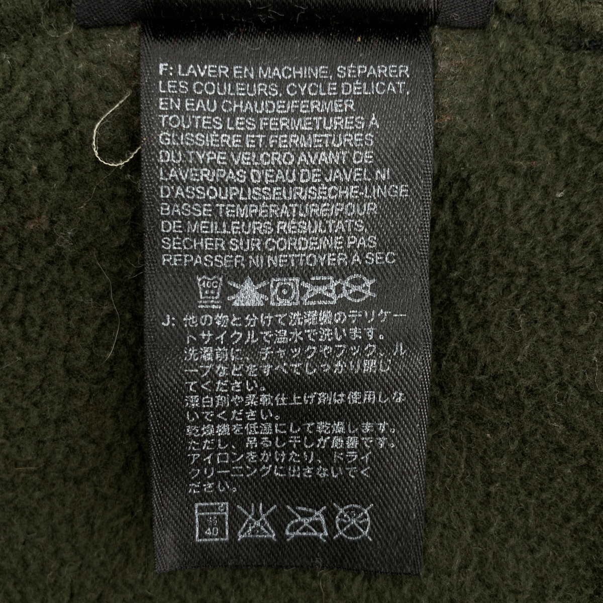 THE NORTH FACE / ザノースフェイス PHI GAMMA DELTA刺しゅう デナリ ポーラテック フリースジャケット