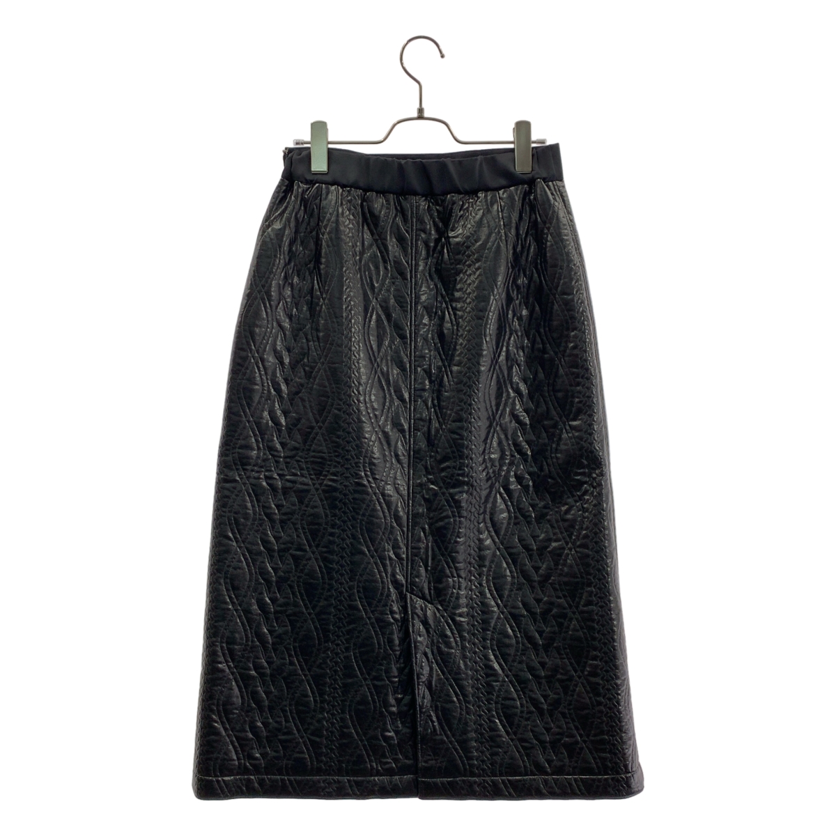 ADORE / アドーア フェイクレザー コーティング ジャージー スカート