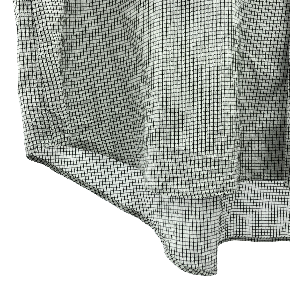 MAATEE&SONS / マーティー&サンズ ELIZABETH SILKPOPLIN GRAPHCHECK エリザベス シルクポプリン チェックシャツ