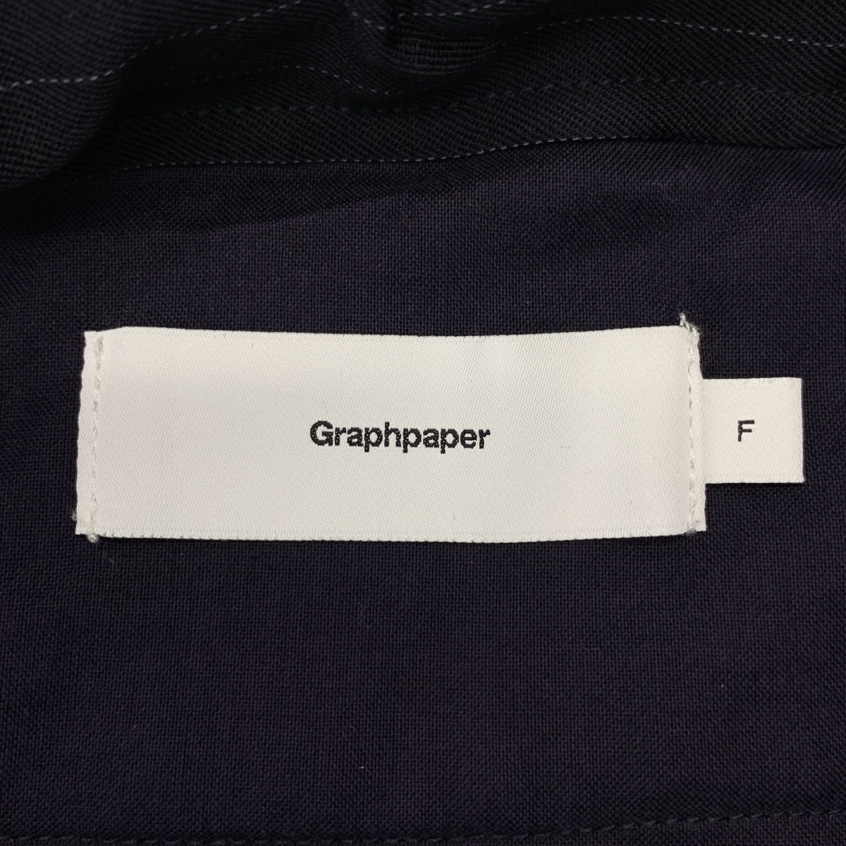 Graphpaper / グラフペーパー SELVAGE WOOL COOK PANTS ストライプ クックパンツ