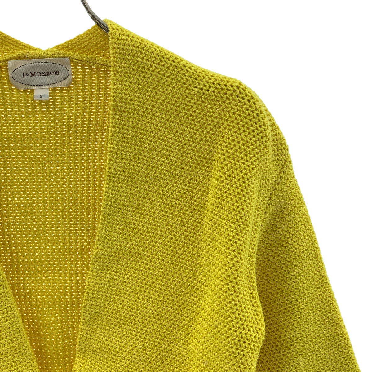 J&M DAVIDSON / ジェイアンドエムデヴィッドソン コットン ニット カーディガン