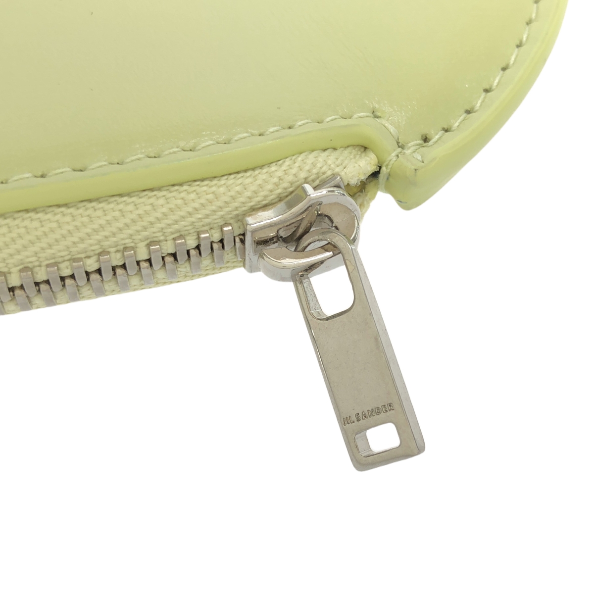 JIL SANDER / ジルサンダー HEART POUCH  / レザー ロゴ ハート ポーチ ケース バッグチャーム