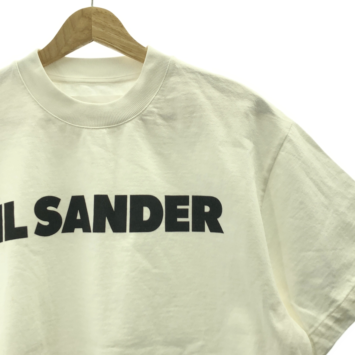JIL SANDER / ジルサンダー コットン ロゴ プリント Tシャツ