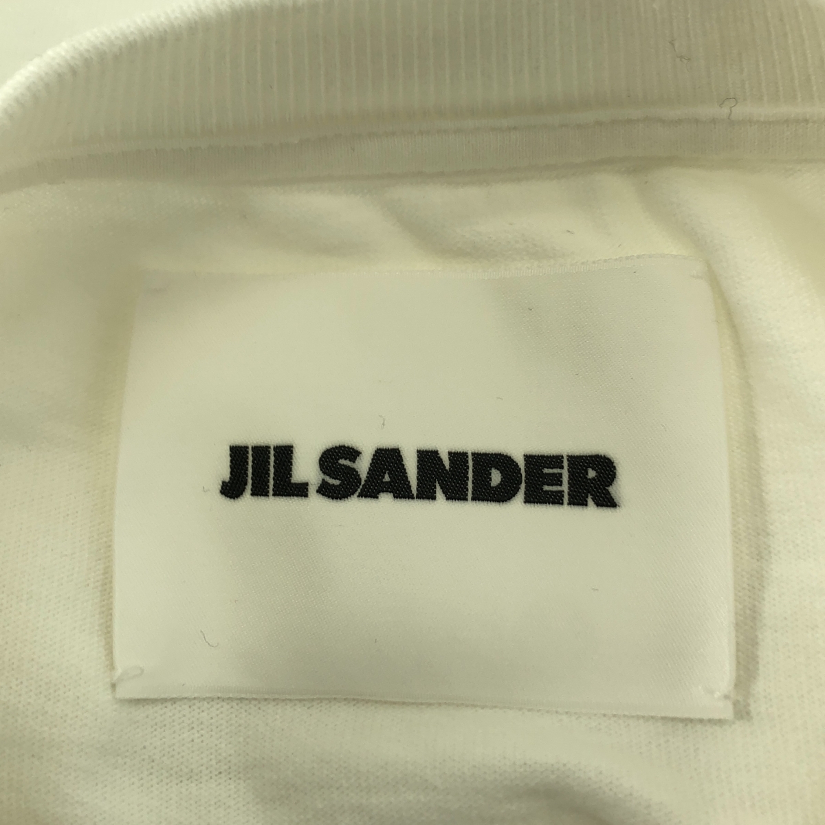 JIL SANDER / ジルサンダー コットン ロゴ プリント Tシャツ