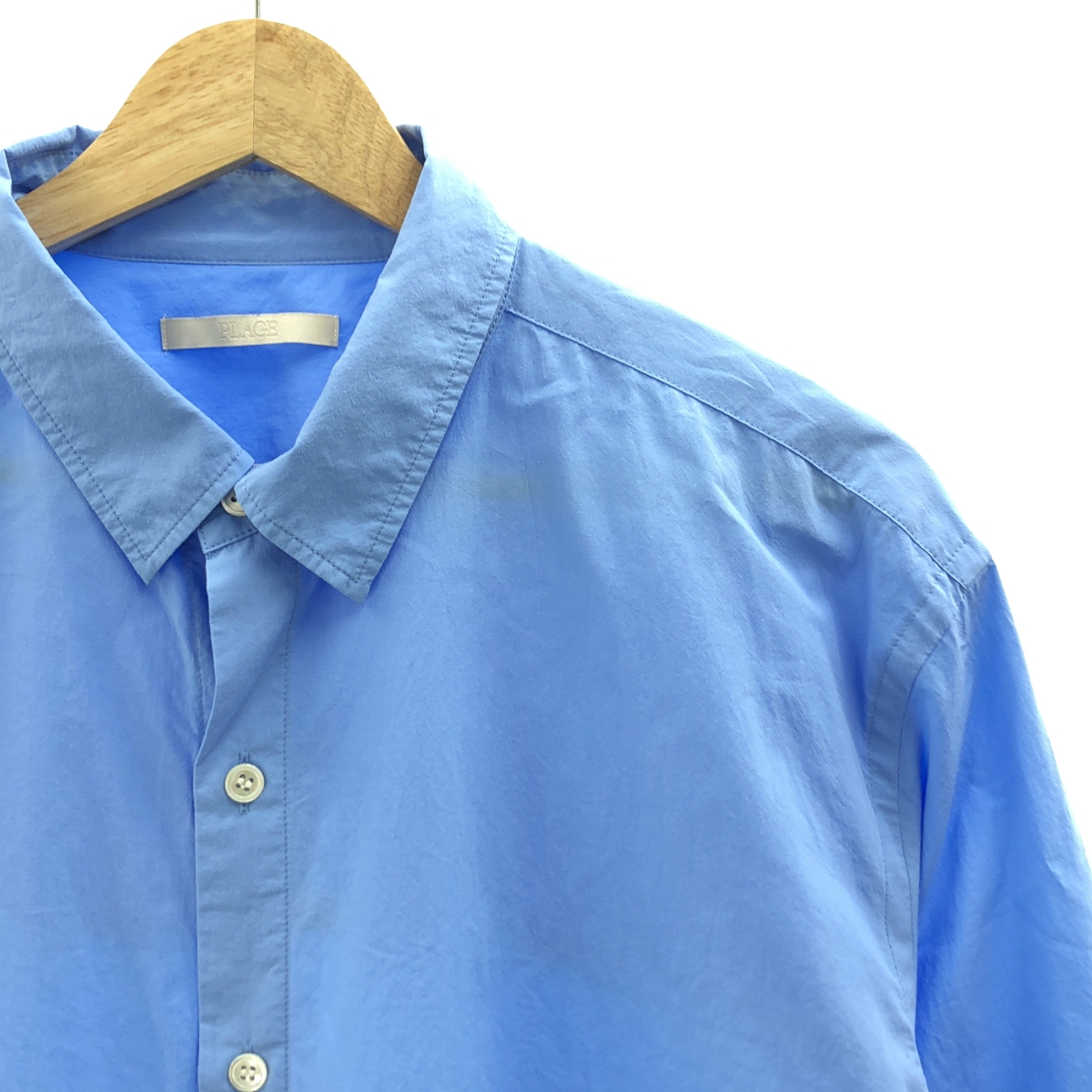 Plage / プラージュ Washer Long コットン ロング シャツ