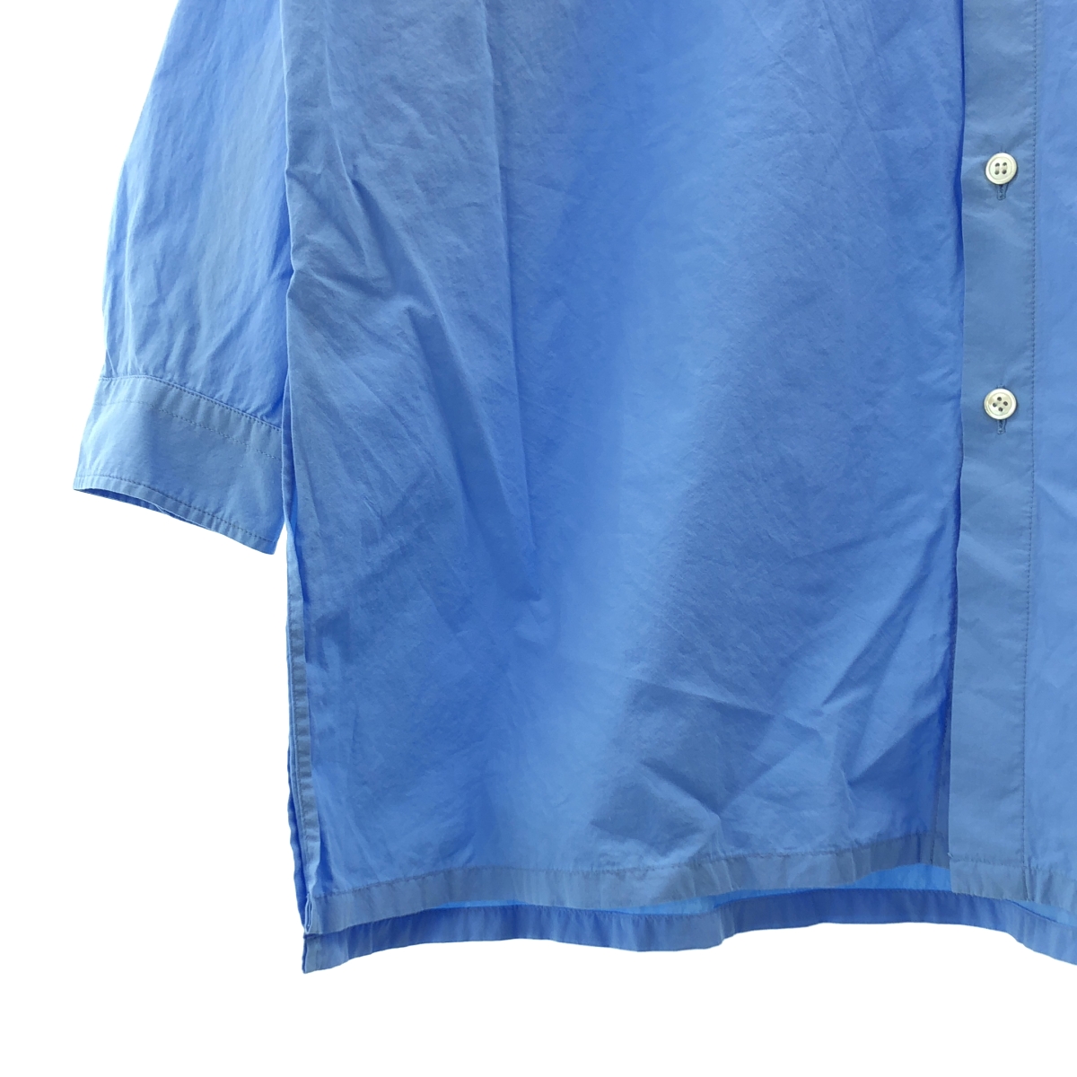 Plage / プラージュ Washer Long コットン ロング シャツ