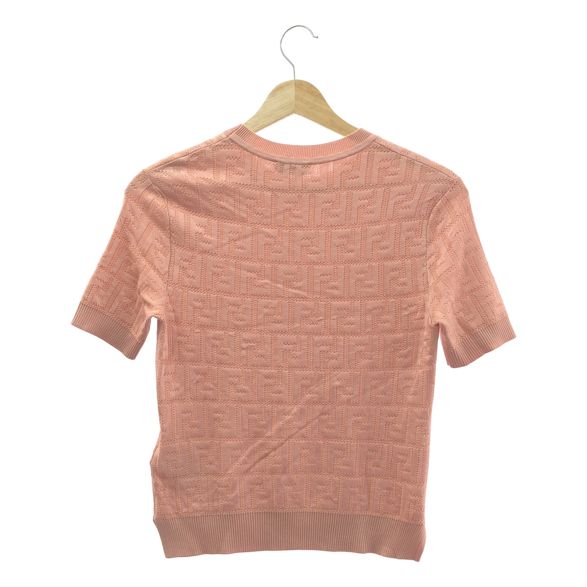 FENDI / フェンディ ズッカ 総柄 クルーネック サマーニット