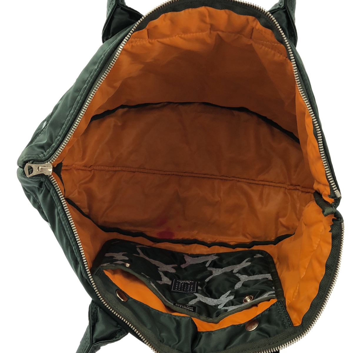 mina perhonen / ミナペルホネン × PORTER / ポーター run run run / エンブロイダリー ロゴジップ ハンド トートバッグ