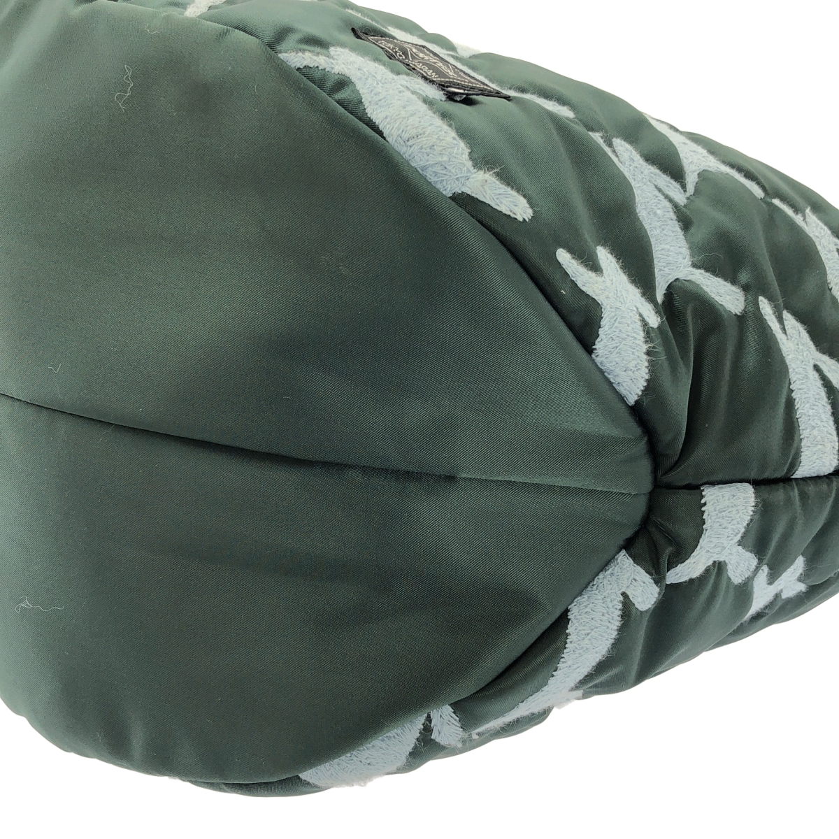 mina perhonen / ミナペルホネン × PORTER / ポーター run run run / エンブロイダリー ロゴジップ ハンド トートバッグ