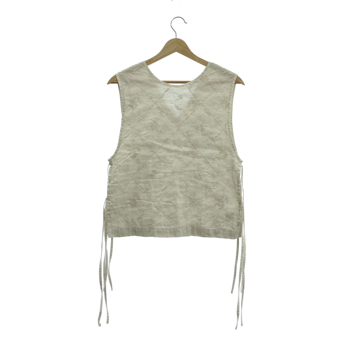 Heriter / エリテ embroidery giiet 刺しゅう エンブロイダリー ジレ ベスト