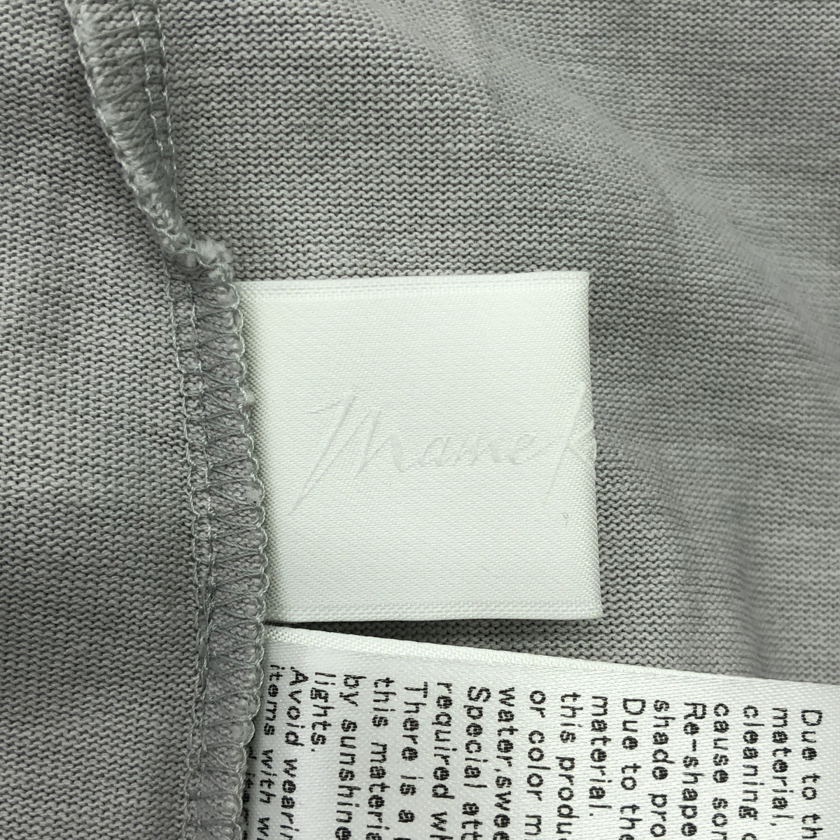 Mame Kurogouchi / マメクロゴウチ Cotton Jersey Sleeveless Dress コットン ジャージー スリーブレス ドレス ワンピース