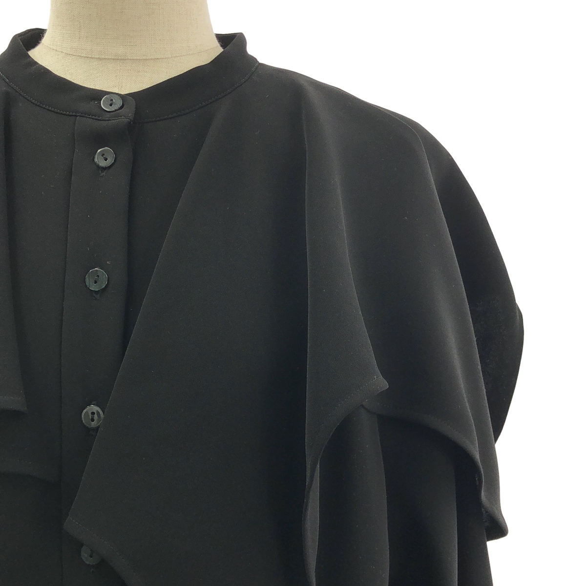 ENFOLD / エンフォルド NECK-LAYERED DRESS ネックレイヤード ワンピース