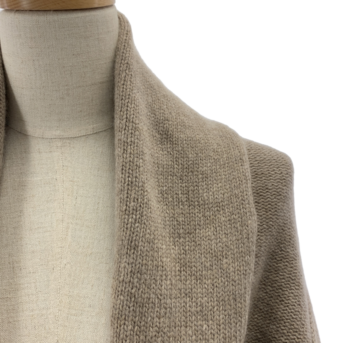 DANIELA GREGIS / ダニエラグレジス ウール ボタンレス ニット カーディガン