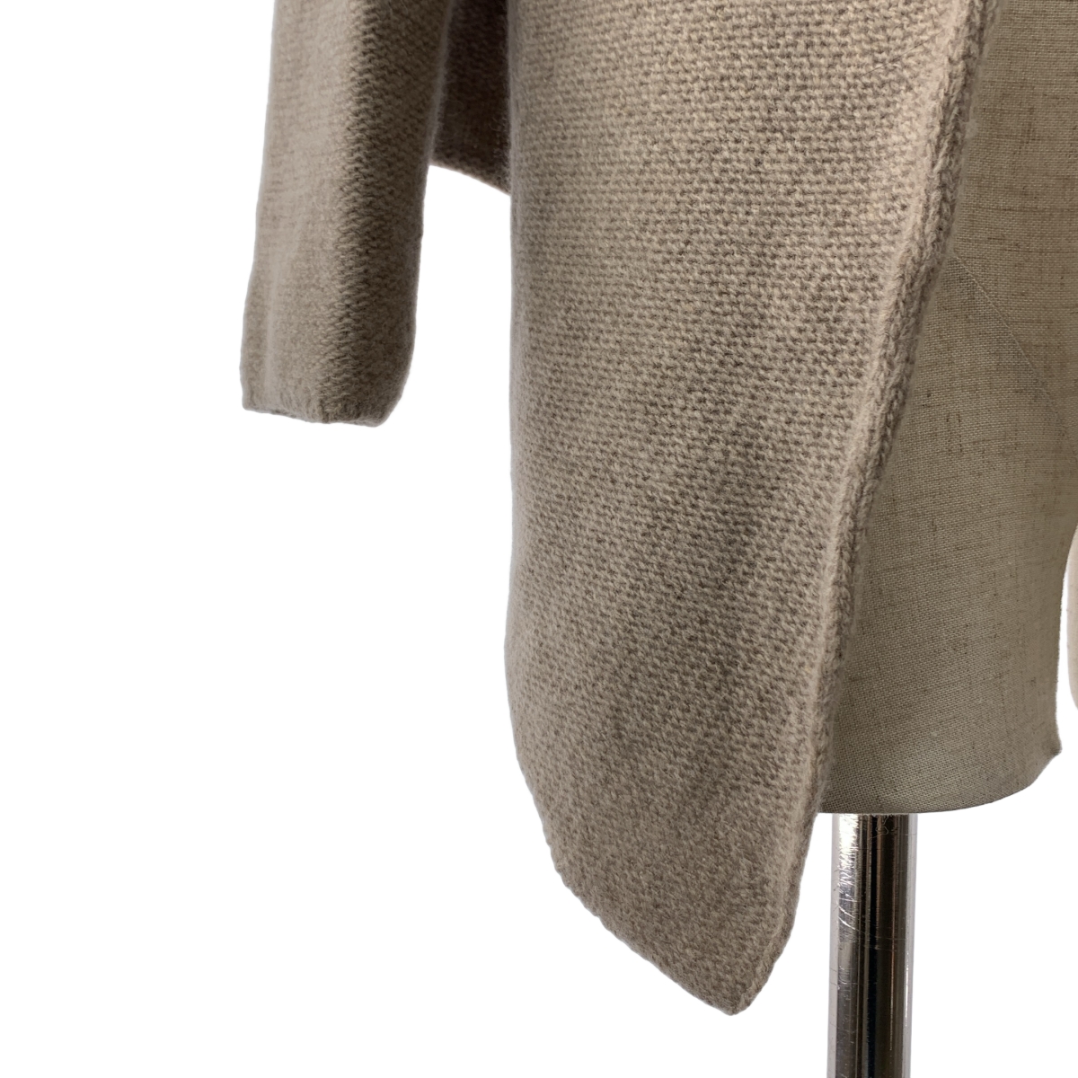 DANIELA GREGIS / ダニエラグレジス ウール ボタンレス ニット カーディガン