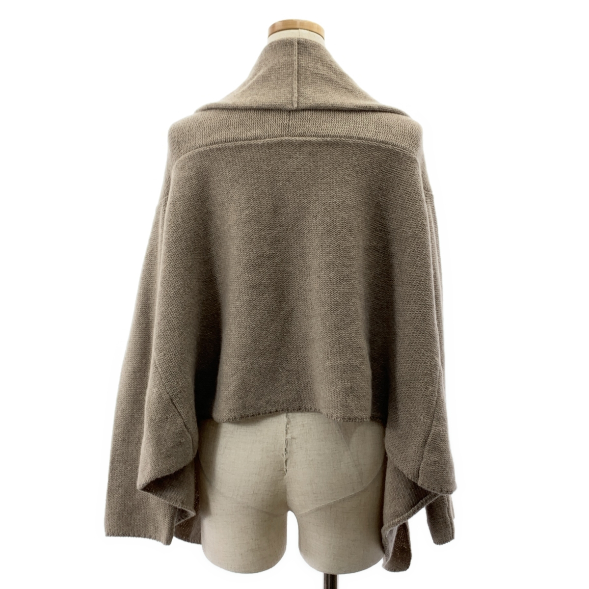 DANIELA GREGIS / ダニエラグレジス ウール ボタンレス ニット カーディガン