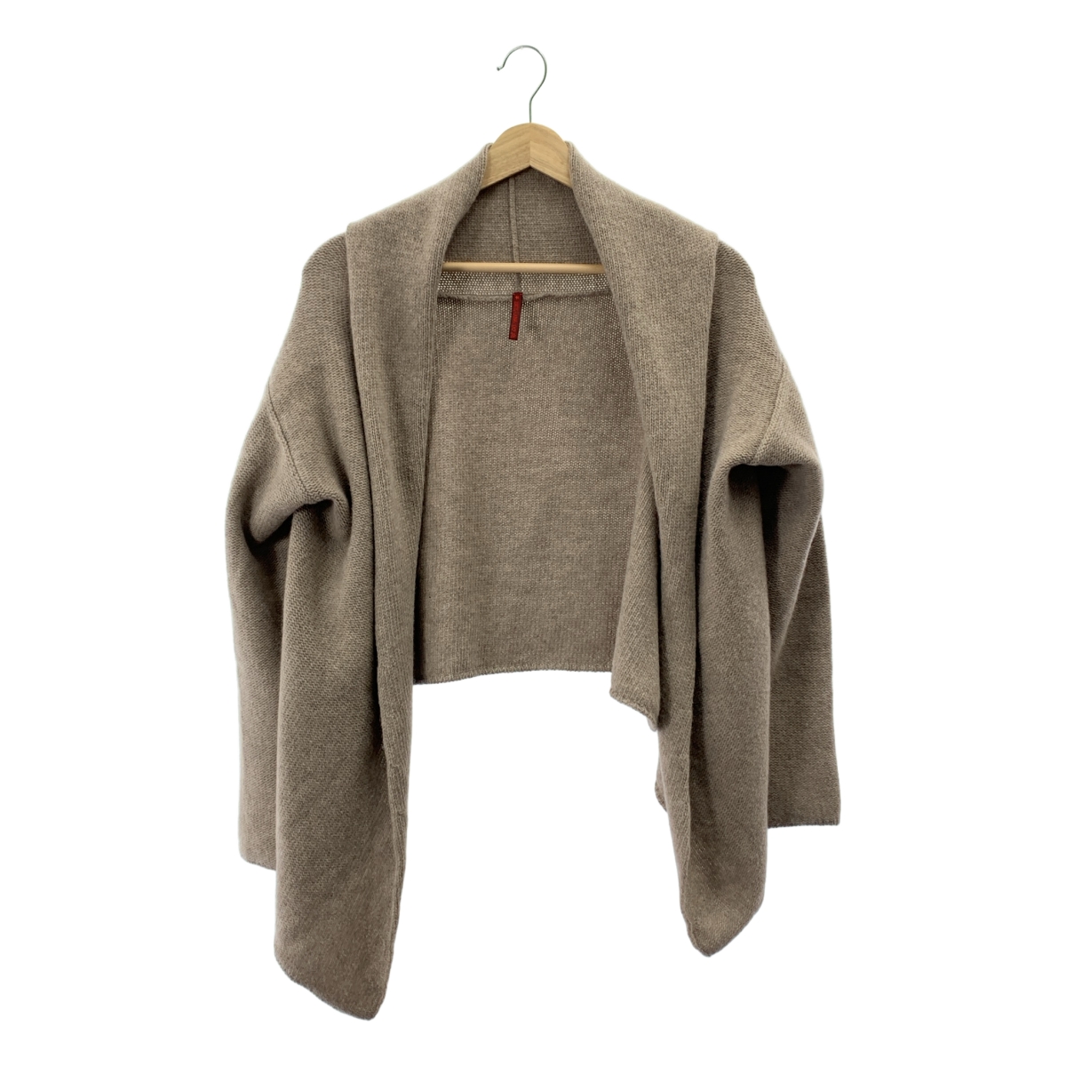 DANIELA GREGIS / ダニエラグレジス ウール ボタンレス ニット カーディガン