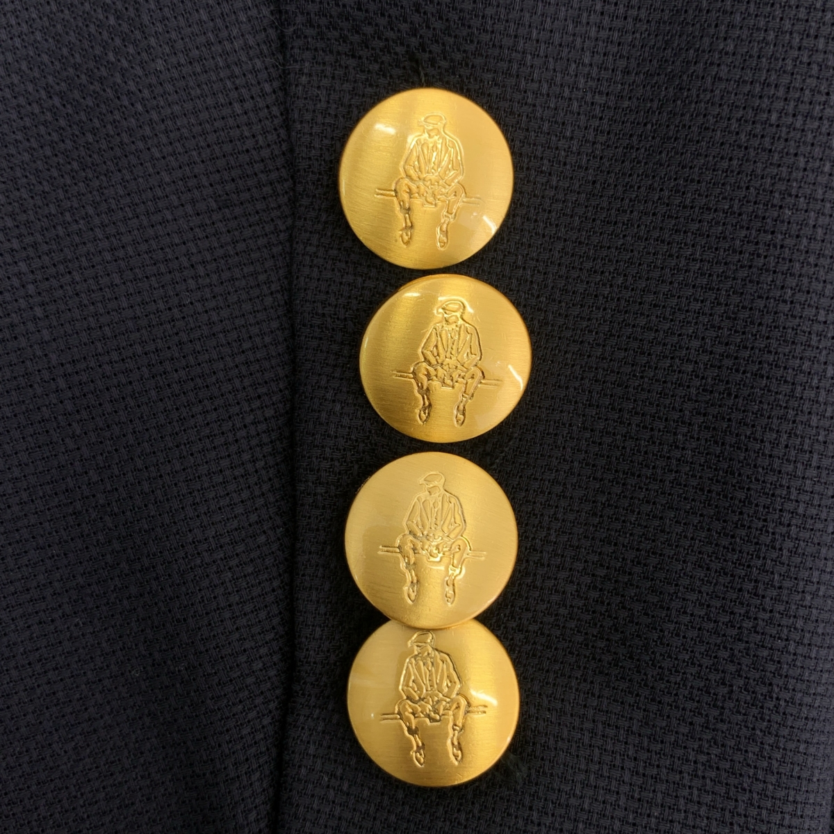 Paul Stuart / ポールスチュアート 金ボタン ダブル ブレザー ジャケット