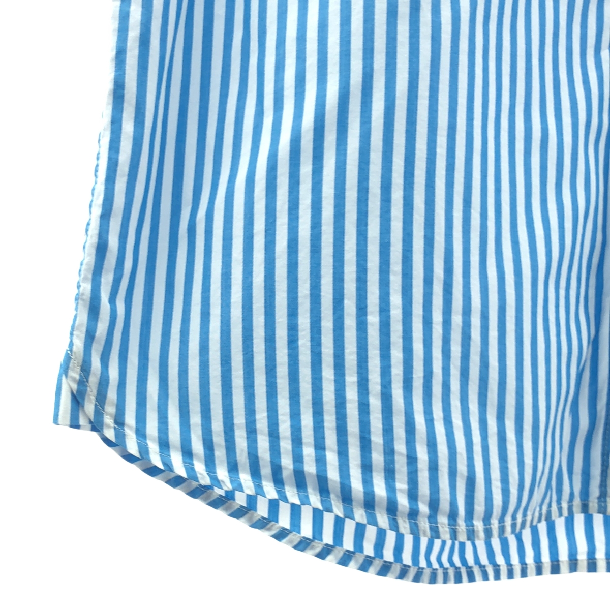 A.P.C. / アーペーセー コットン ストライプ レギュラカラーシャツ