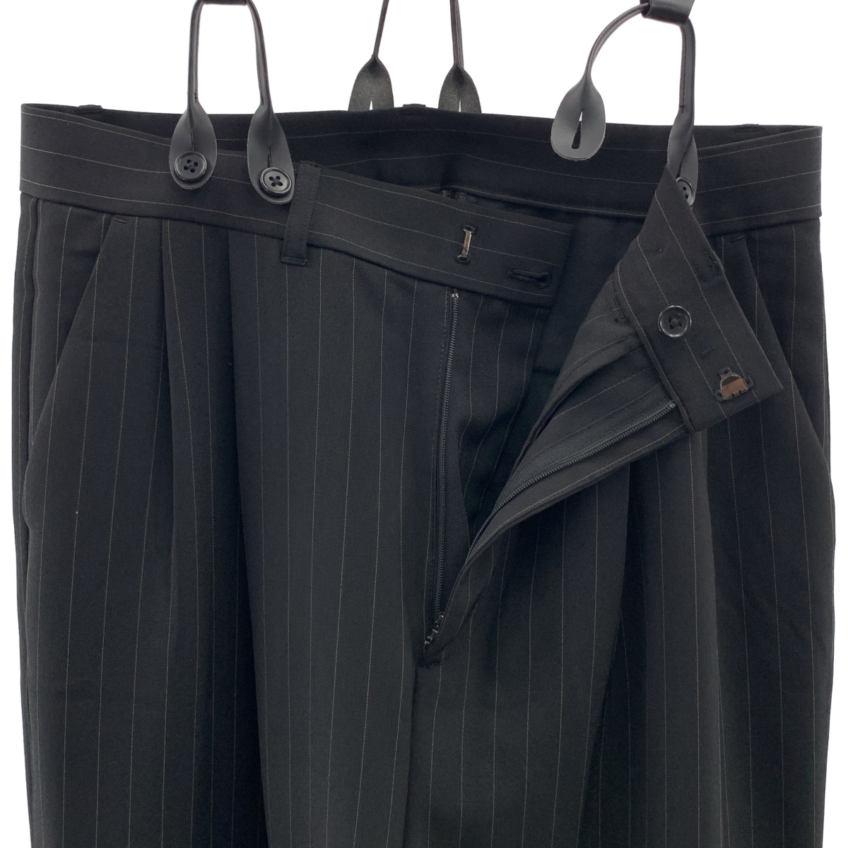 Curensology / カレンソロジー ストラップ サスペンダー パンツ