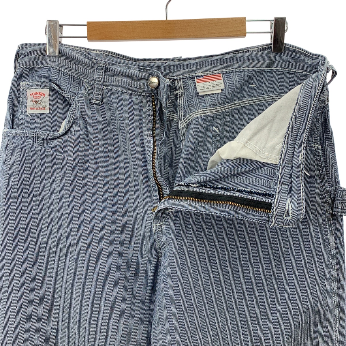 POINTER / ポインター USA製 ヘリンボーン ペインター パンツ