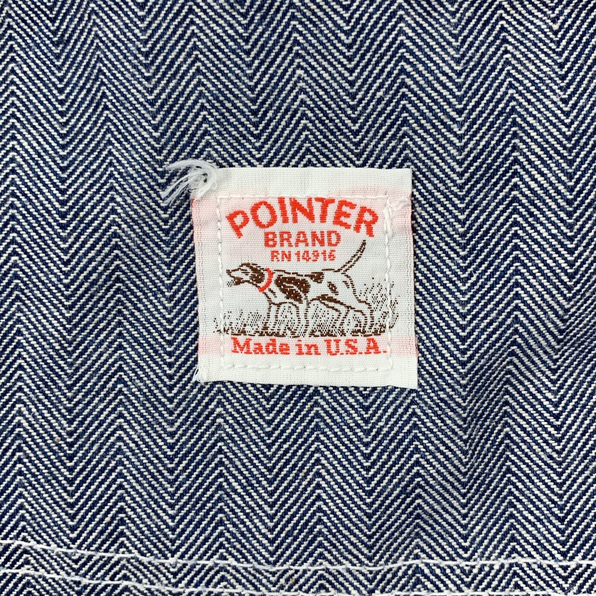 POINTER / ポインター USA製 ヘリンボーン ペインター パンツ