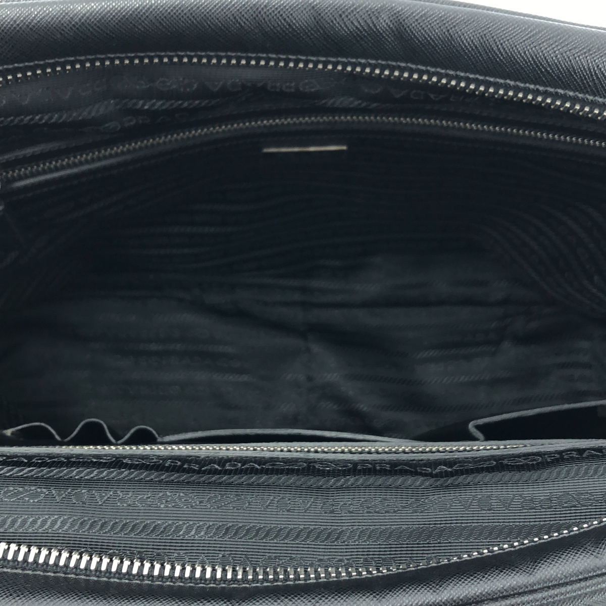 PRADA / プラダ VS0305 SAFFIANO TRAVEL / 三角ロゴ サフィアーノ ビジネス ブリーフケース トートバッグ
