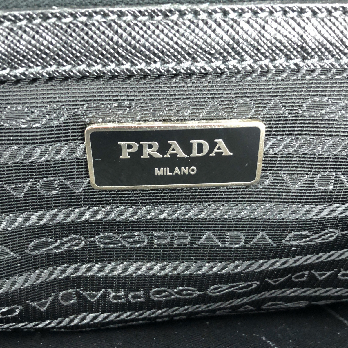 PRADA / プラダ VS0305 SAFFIANO TRAVEL / 三角ロゴ サフィアーノ ビジネス ブリーフケース トートバッグ