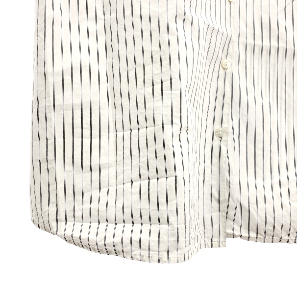その他 コットン ストライプ シャツワンピース