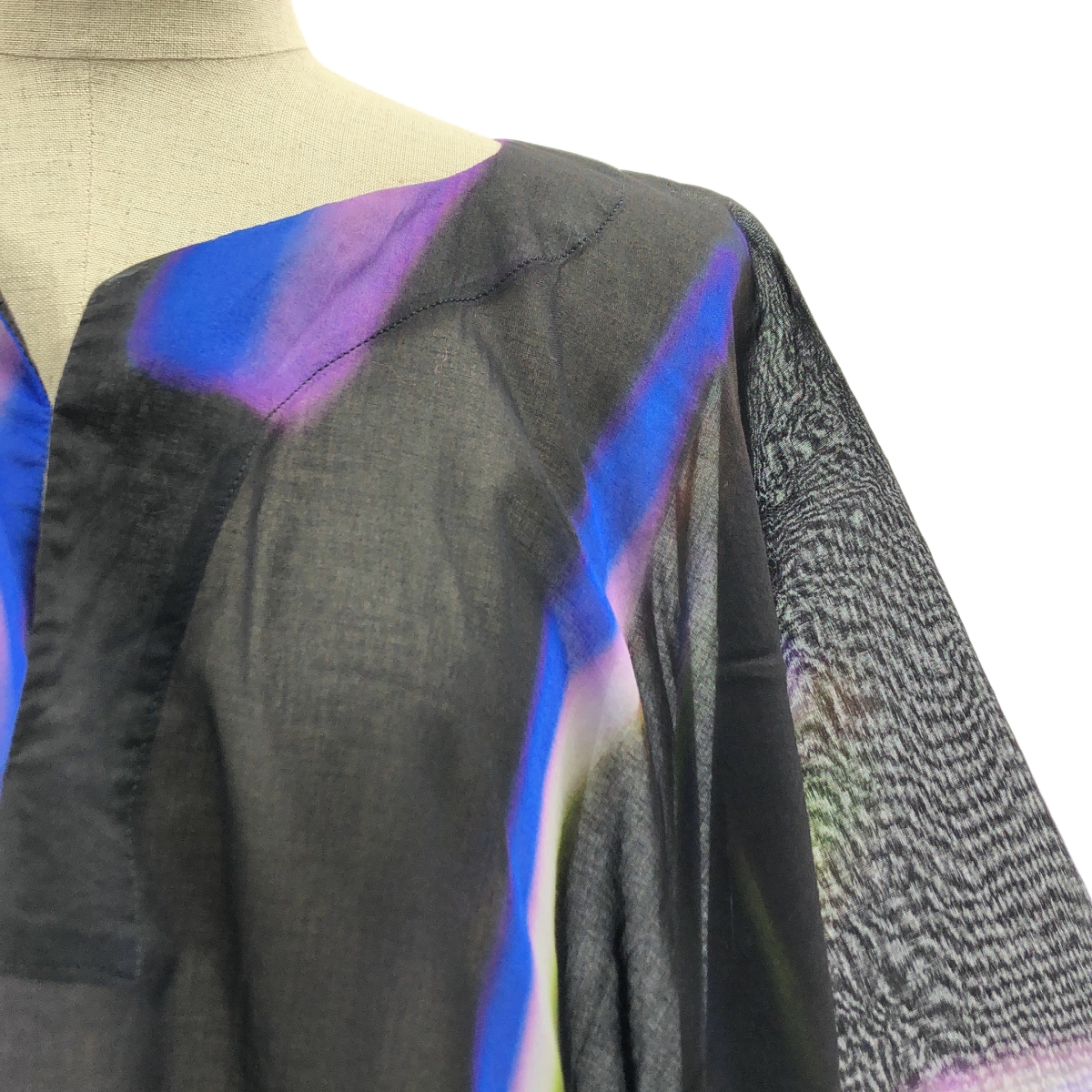 DRIES VAN NOTEN / ドリスヴァンノッテン len lye レンライ 総柄 ワイド ワンピース