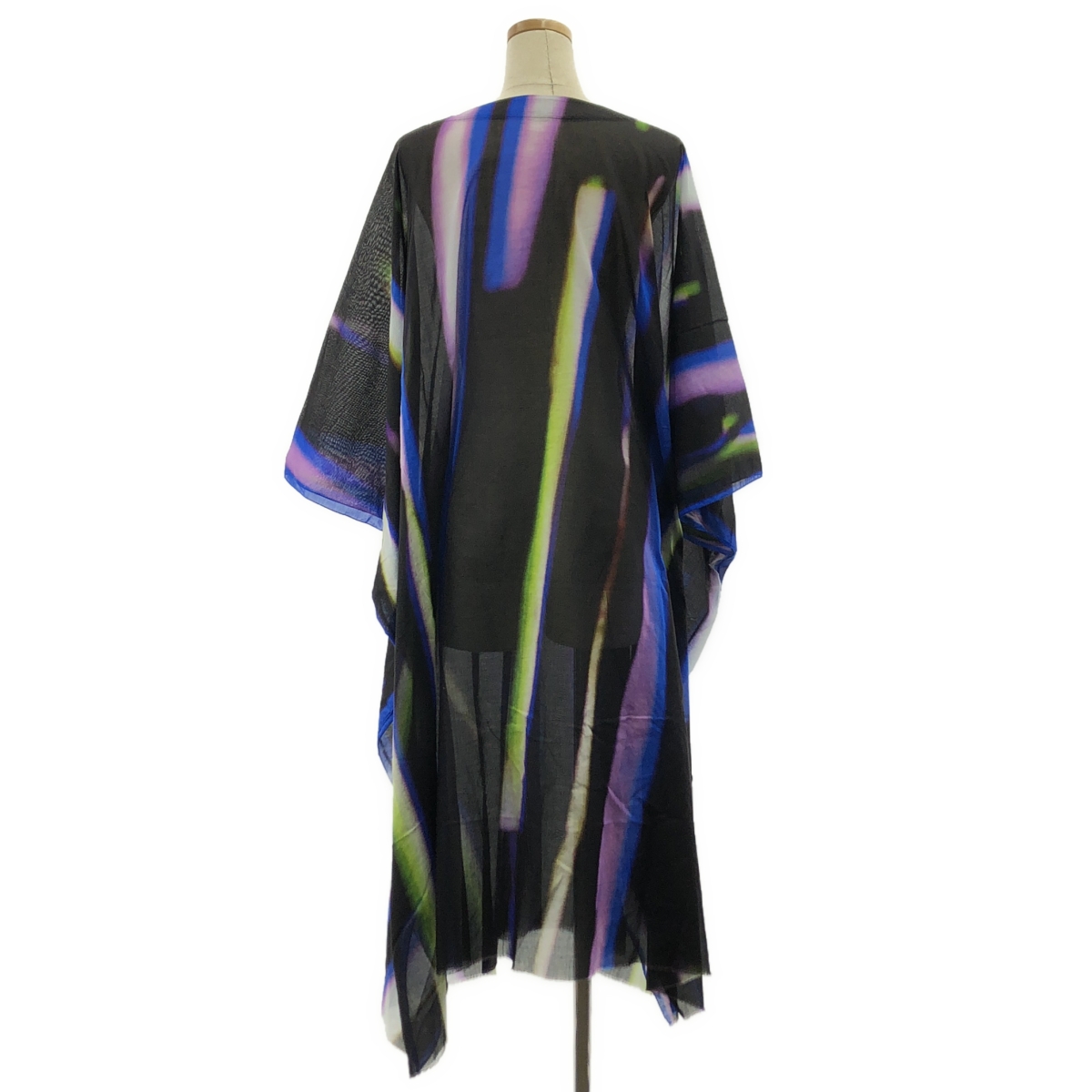 DRIES VAN NOTEN / ドリスヴァンノッテン len lye レンライ 総柄 ワイド ワンピース