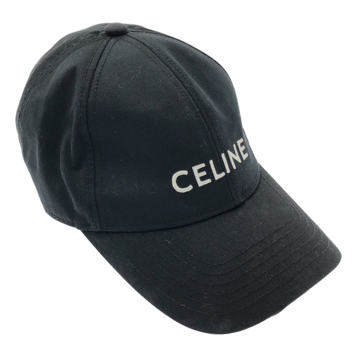 CELINE / セリーヌ コットン ロゴ ベースボールキャップ