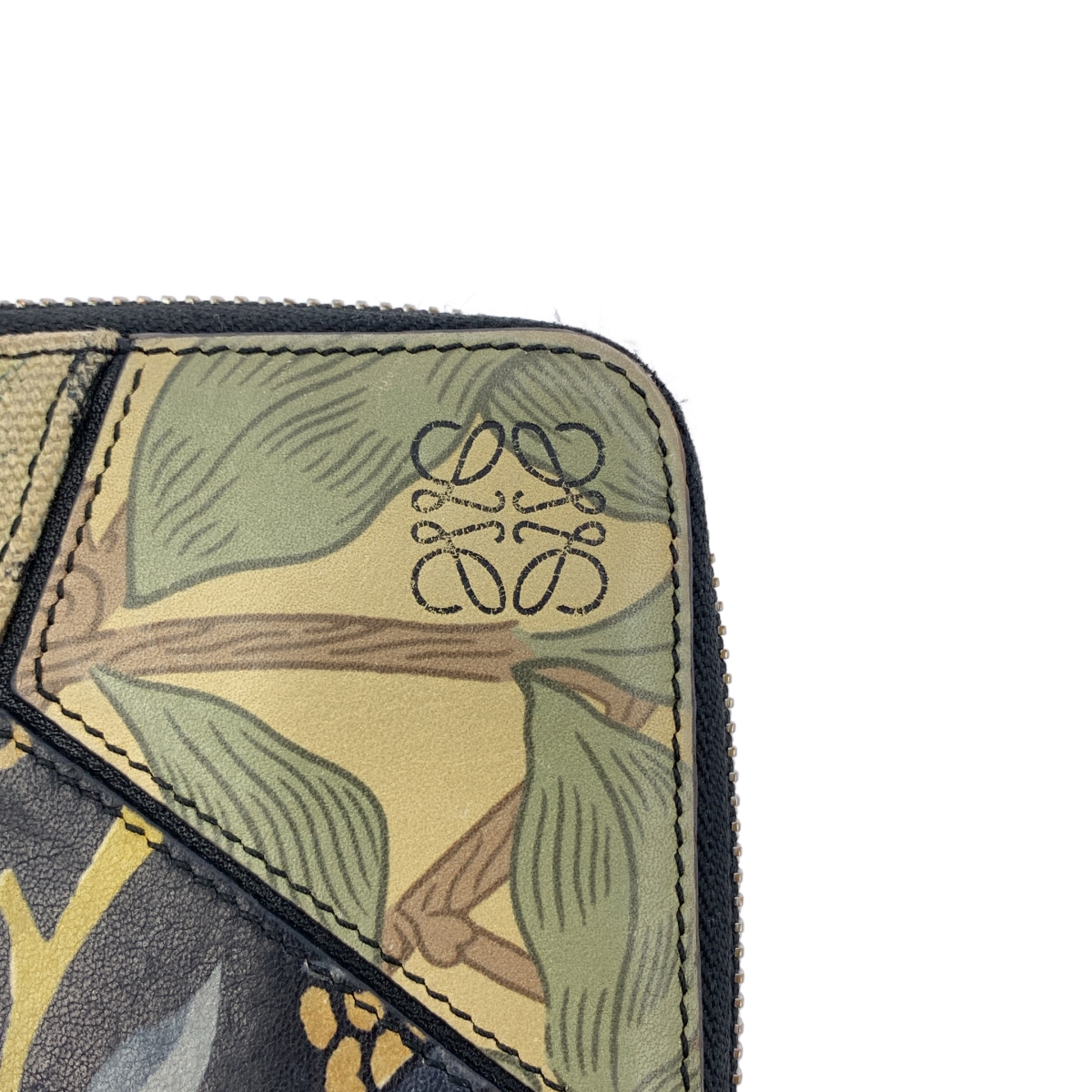 LOEWE / ロエベ William Morris ウィリアム モリス / Puzzle Zip-Around Wallet パズル ロング ウォレット