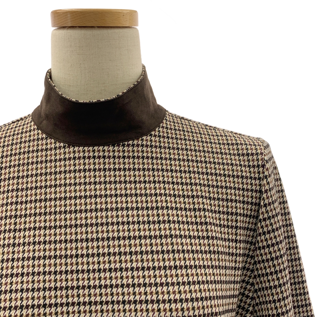 foufou / フーフー checked one piece chidori / 千鳥格子 ドレス ワンピース