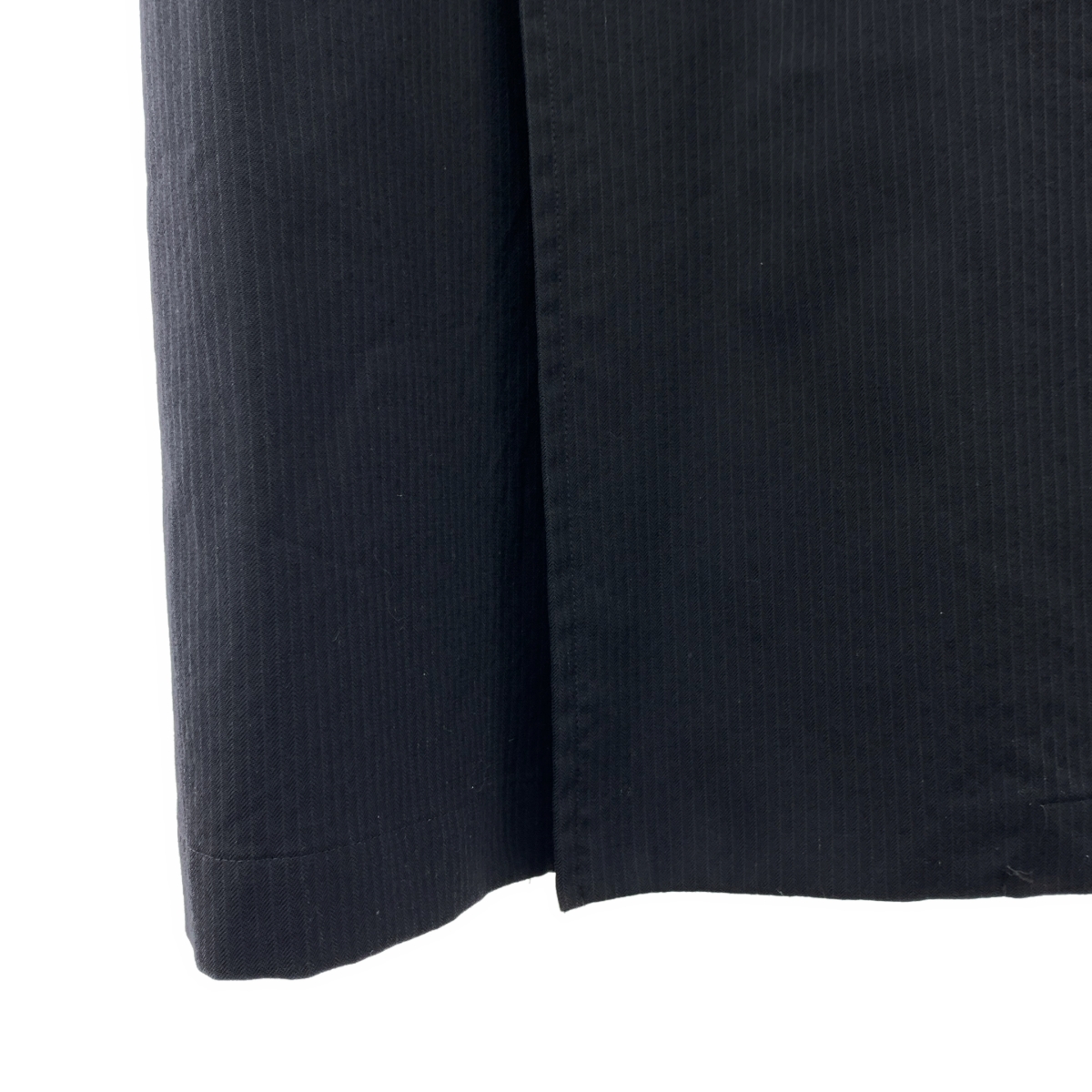 Y's / ワイズヨウジヤマモト ストライプ ウール トレンチコート