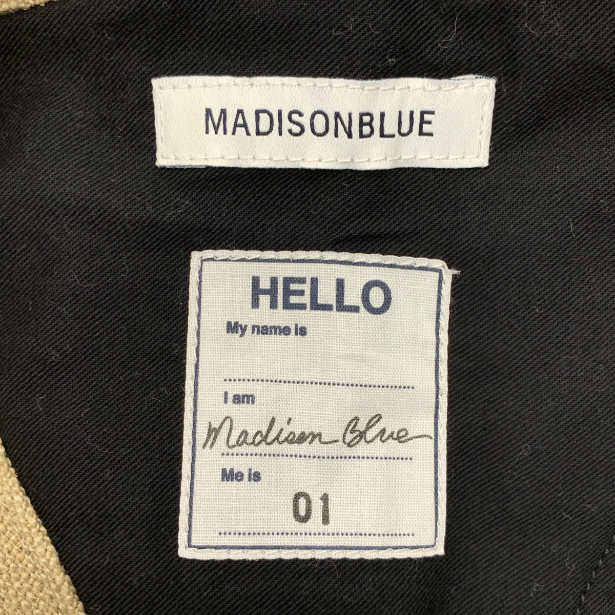 MADISON BLUE / マディソンブルー JUMPER SKIRT HEAVY LINEN リネン ジャンプ スカート