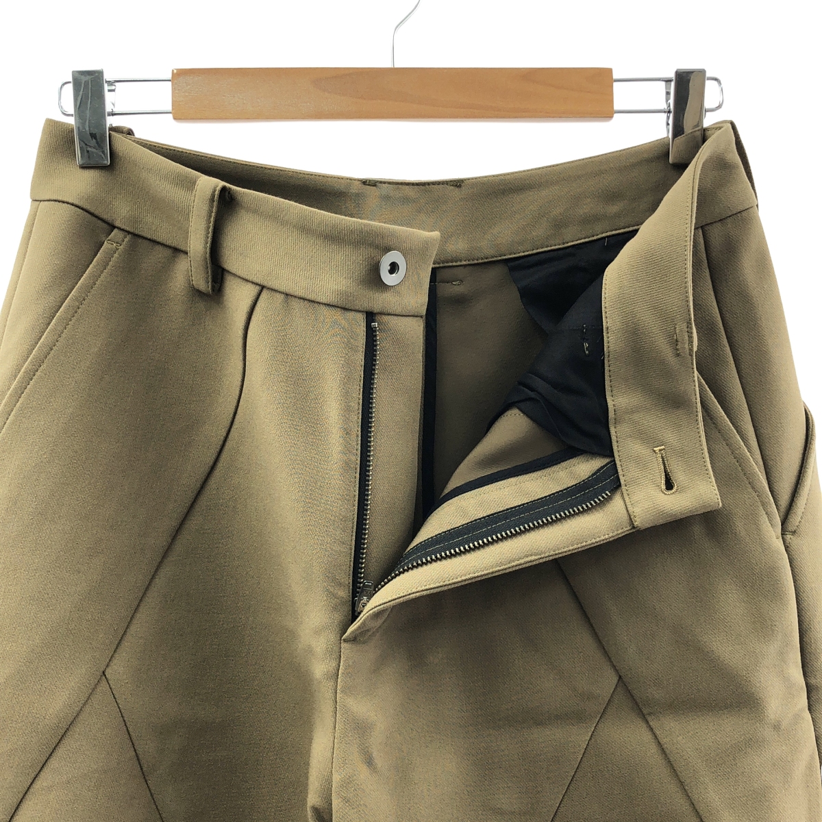 COMMON/DIVISOR / コモンディバイザー 変形 パッチ ワイド スラックス パンツ