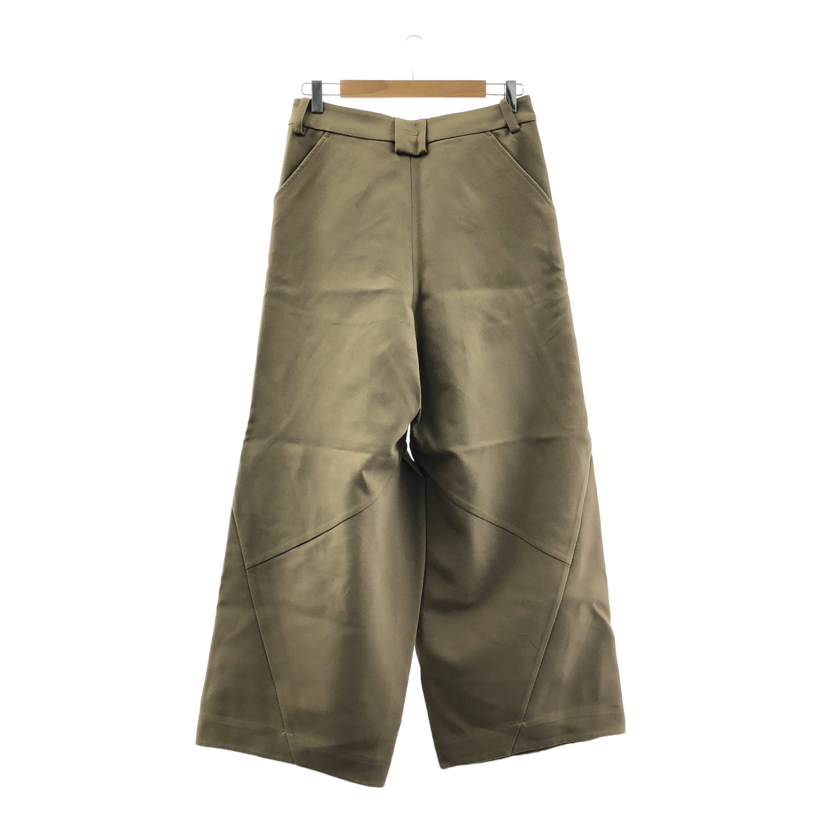 COMMON/DIVISOR / コモンディバイザー 変形 パッチ ワイド スラックス パンツ