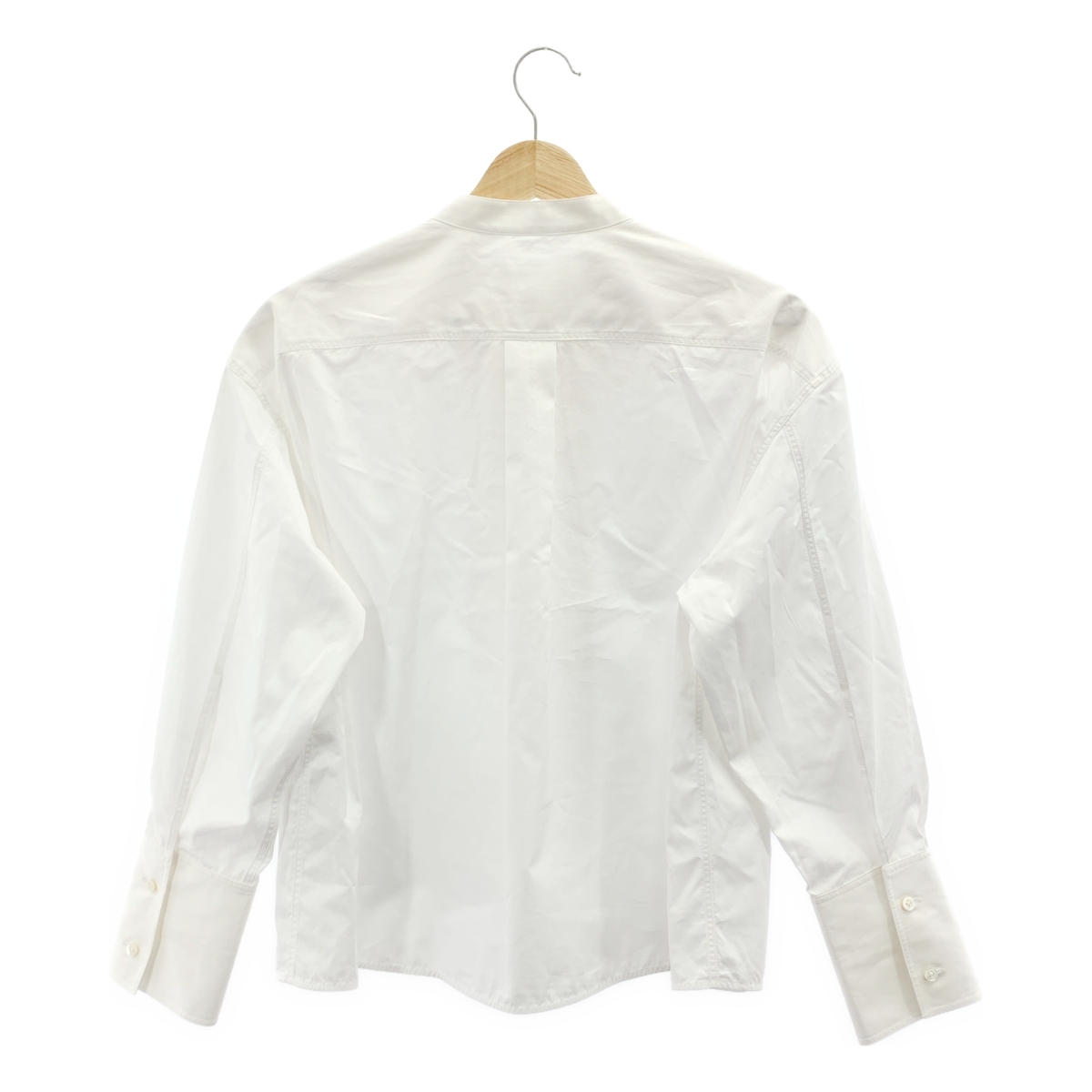 JIL SANDER / ジルサンダー THURSDAY コットン ピンタック バンドカラーシャツ