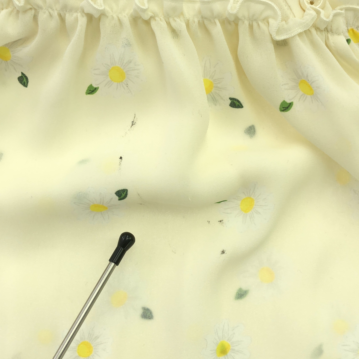 MUVEIL / ミュベール フラワーベルテッドガウン