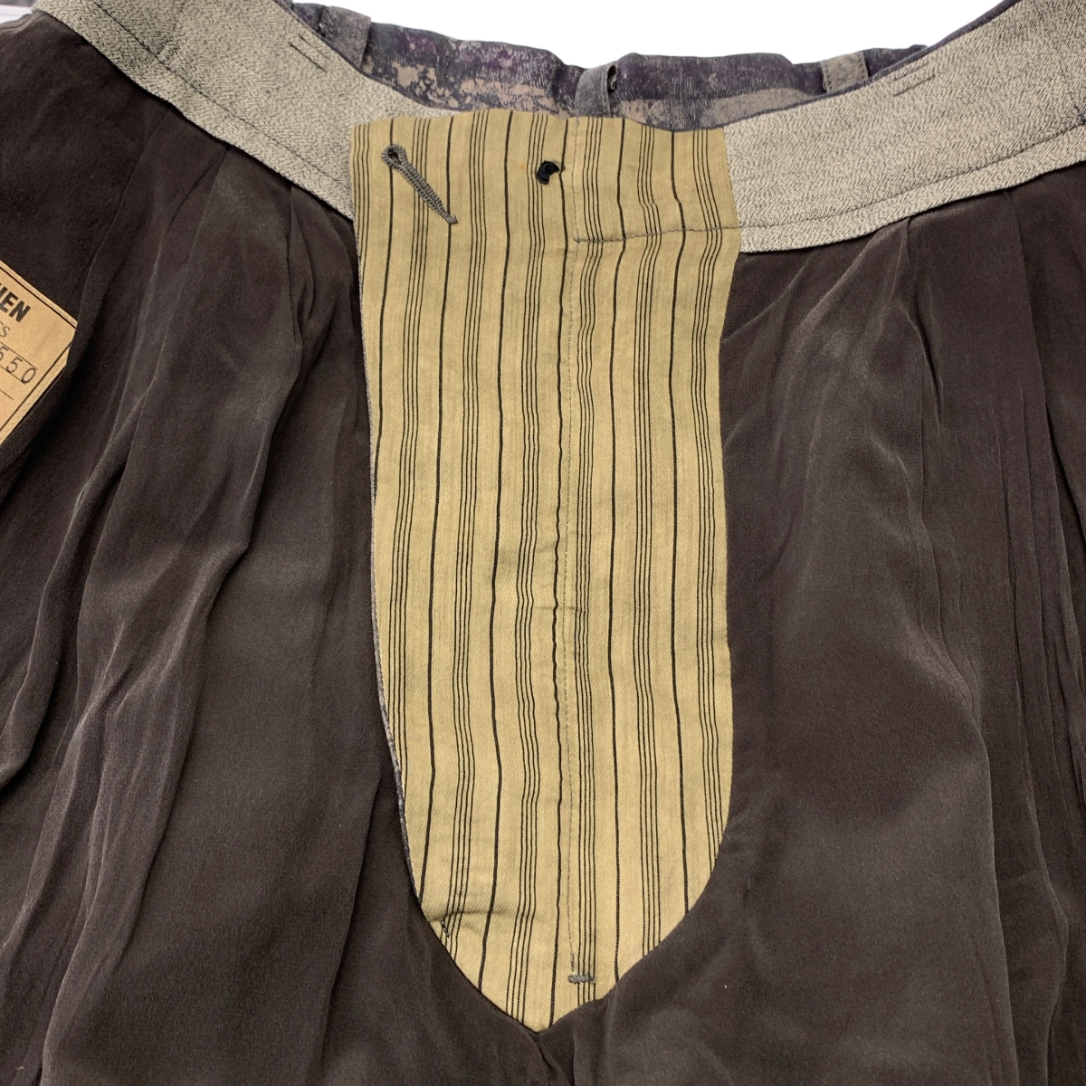 ziggy chen / ジギーチェン Digital Print Wide Leg Trousers / 総柄 タック ワイドパンツ