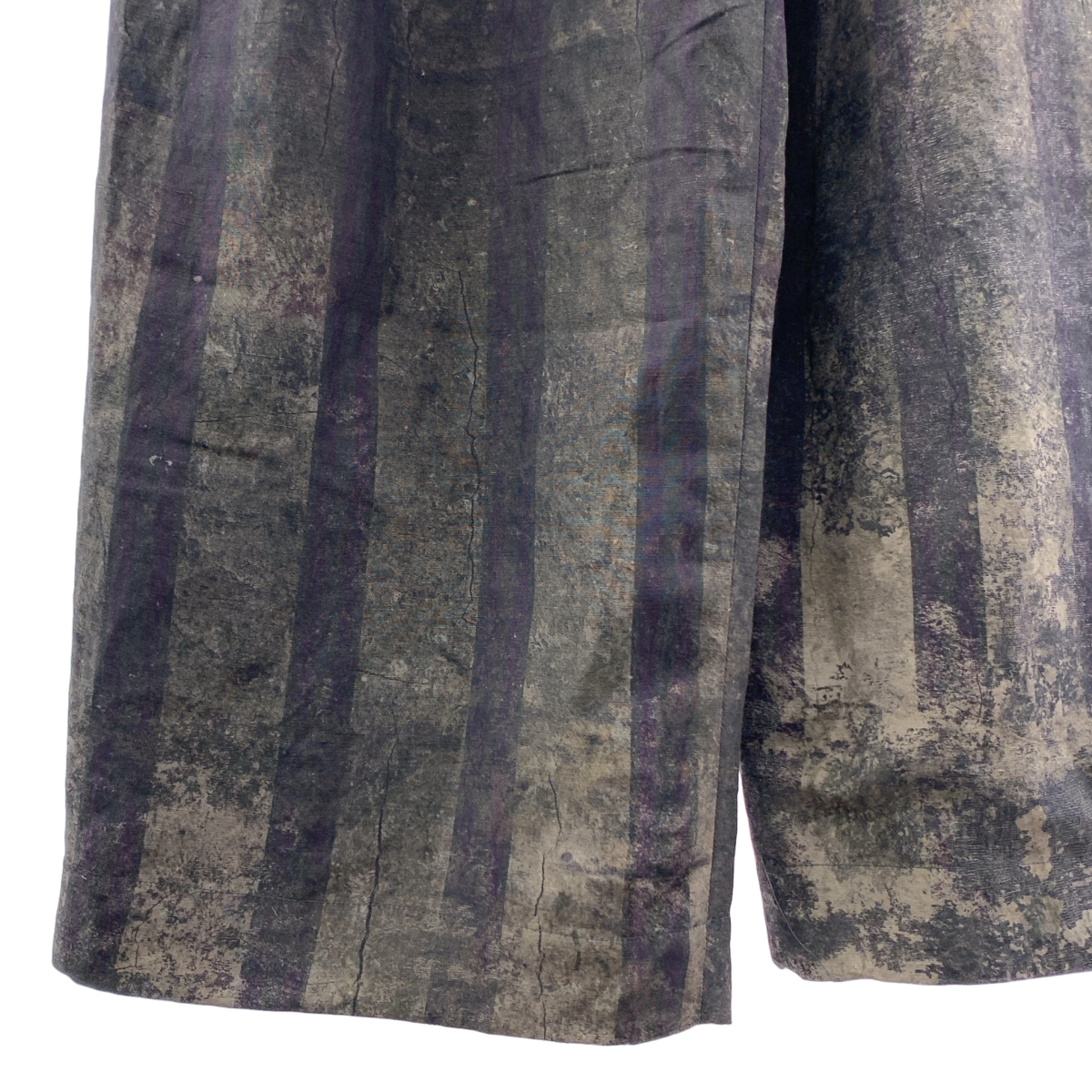 ziggy chen / ジギーチェン Digital Print Wide Leg Trousers / 総柄 タック ワイドパンツ